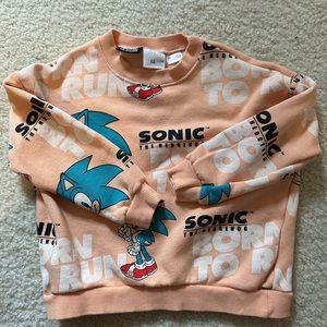 ZARA SEGA SONIC sweatshirt